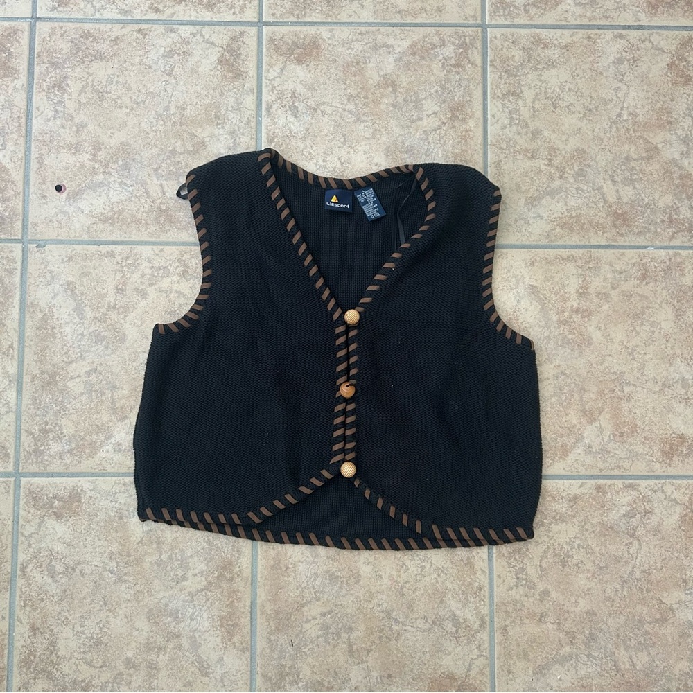 Black and Brown Women's Tank Top